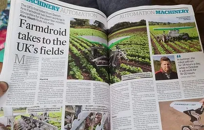 Agri-Droid press coverage