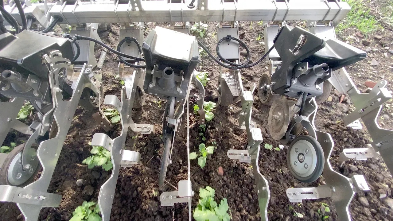 Intra-row weeding with the FarmDroid FD20